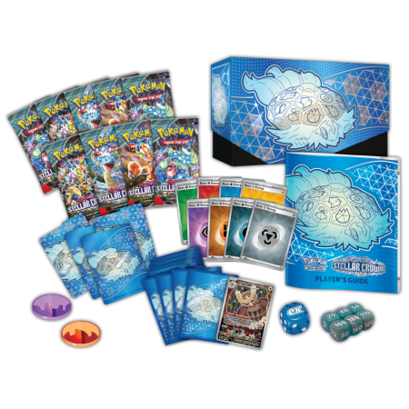POKEMON SV 07 Stellar Crown Elite  Trainer Box